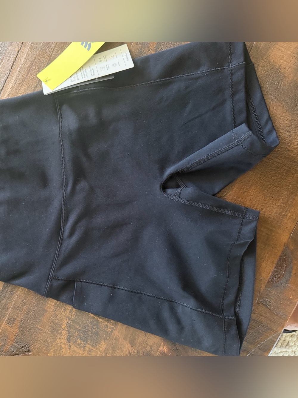 all in motion Black Mid-Rise Bike Shorts